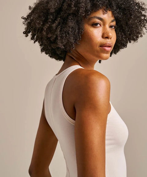 Bamboo Active Ribbed Tank Top: Womens