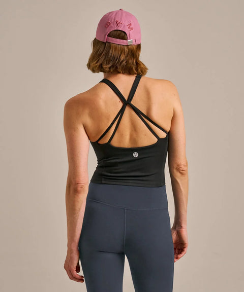 Bamboo Twist Crop Top: Womens