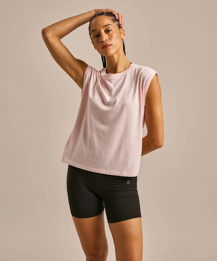 Organic Crop Tank Top: Womens