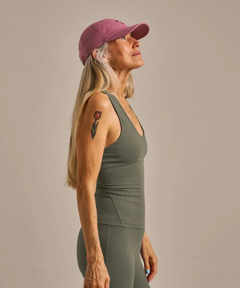 Bamboo Cross Strap Vest: Womens