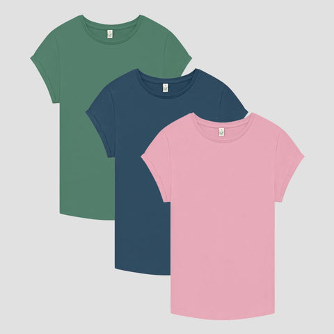 Roll Sleeve T-shirt
