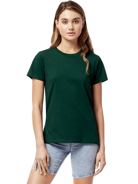 Organic Essential T-shirt Womens: 3 Pack