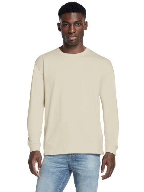 Organic Faded Long Sleeve T-shirt: Mens