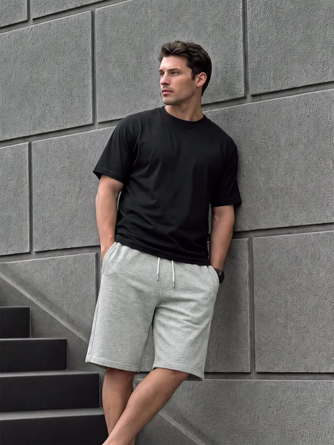Organic Sueded Sweat Shorts: Unisex
