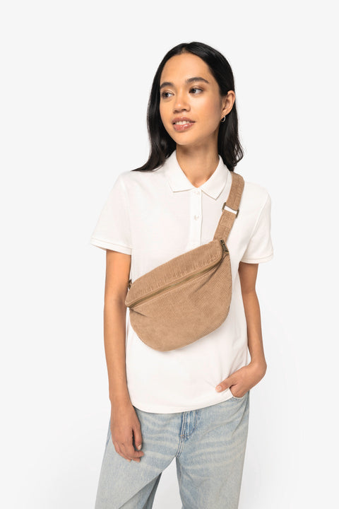 Organic Corduroy Faded Waist Bag
