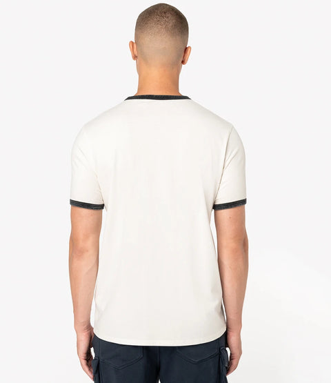 Organic Cotton Ringer T-shirt: Unisex