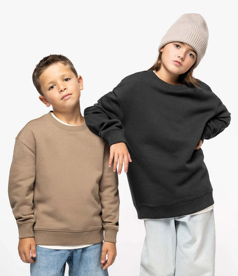 Organic Oversized Sweatshirt: Kids
