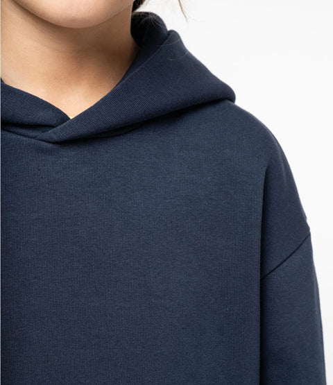 Organic Oversized Hooded Sweatshirt: Kids