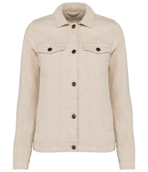 Organic Cotton & Hemp Jacket: Ladies