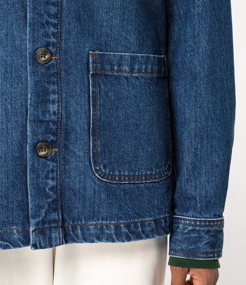 Organic Denim Jacket: Unisex