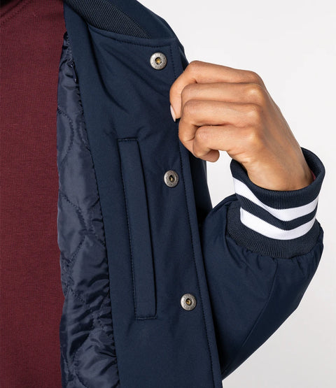 Recycled Varsity Padded Jacket: Unisex