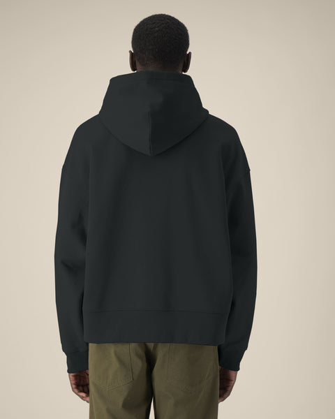 Recycled Cotton Hoodie without Pockets: Unisex