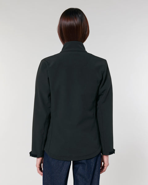 Recycled Softshell Jacket: Womens