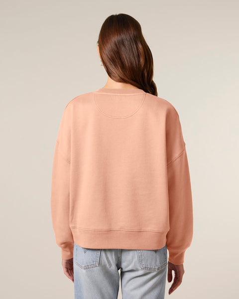 Organic Dropped Shoulder Sweatshirt: Womens