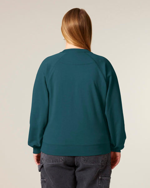 Organic Cotton Raglan Sweatshirt: Womens