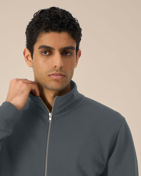 Organic Full Zip Sweatshirt: Unisex