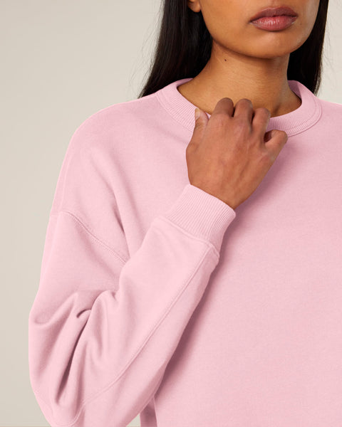 Organic Cotton Oversized Sweatshirt: Womens