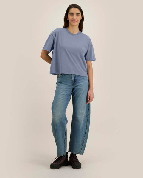 Organic Vintage Boxy T-shirt: Womens