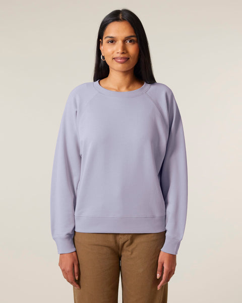 Organic Cotton Raglan Sweatshirt: Womens