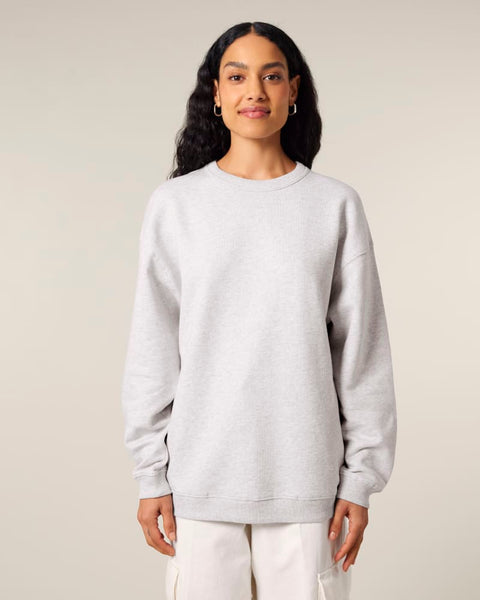 Organic Cotton Oversized Sweatshirt: Womens