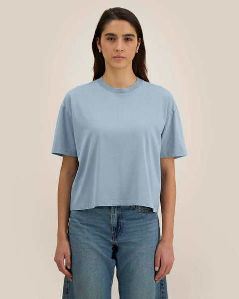 Organic Vintage Boxy T-shirt: Womens