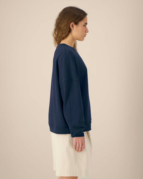 Organic Cotton/Modal Breathable Relaxed Fit Sweatshirt: Womens