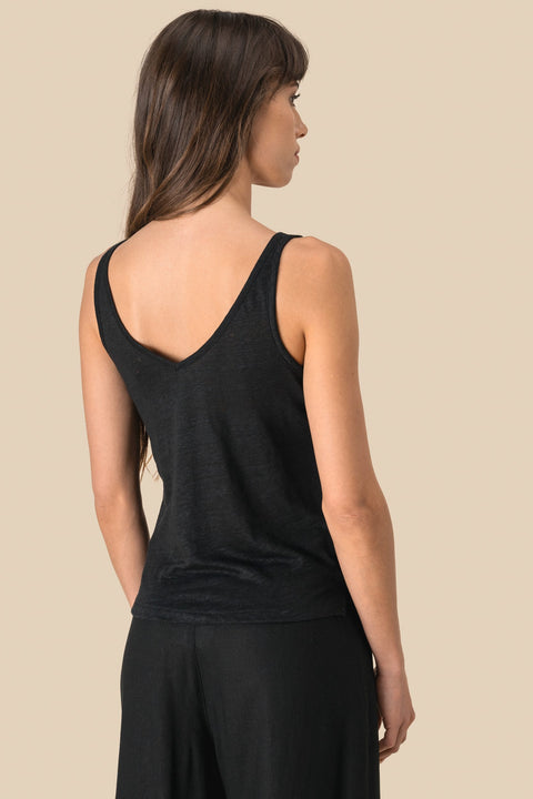 Linen Tank Top: Womens