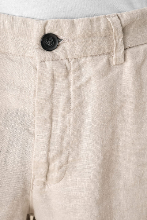 Linen Bermuda Shorts: Mens