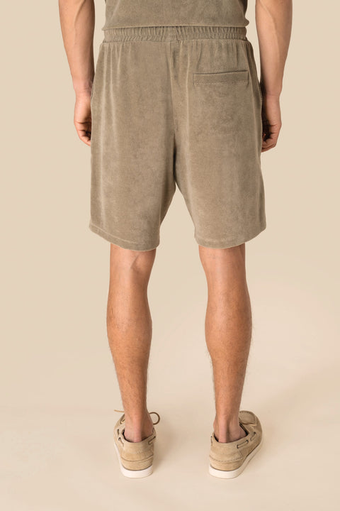 Organic Terry Towel Shorts: Mens