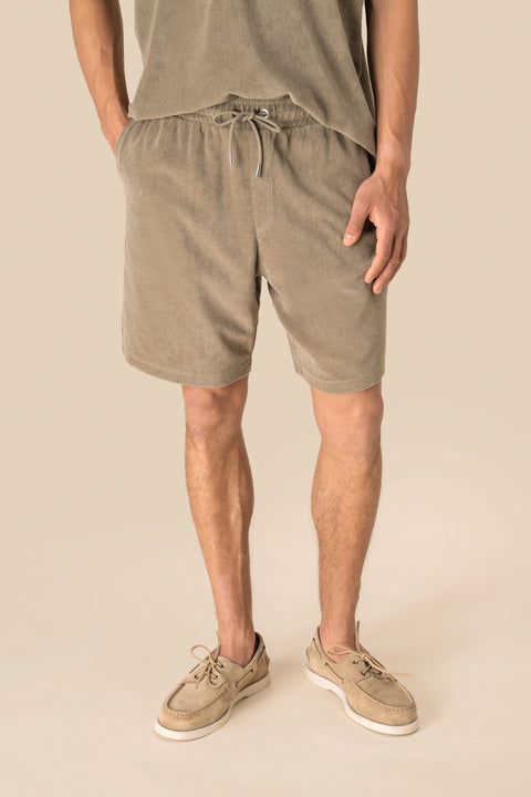 Organic Terry Towel Shorts: Mens