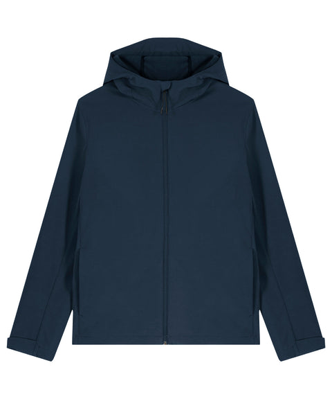 Recycled Polyester Hooded Softshell Jacket