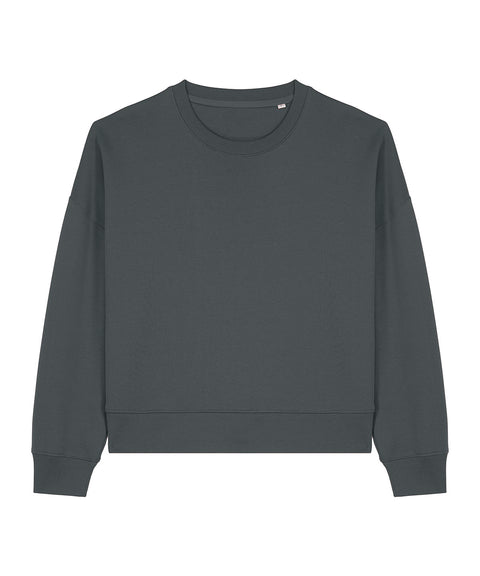 Organic Dropped Shoulder Sweatshirt: Womens