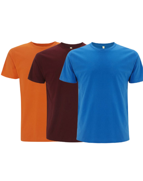 Organic Essential T-shirt Unisex: 3 Pack