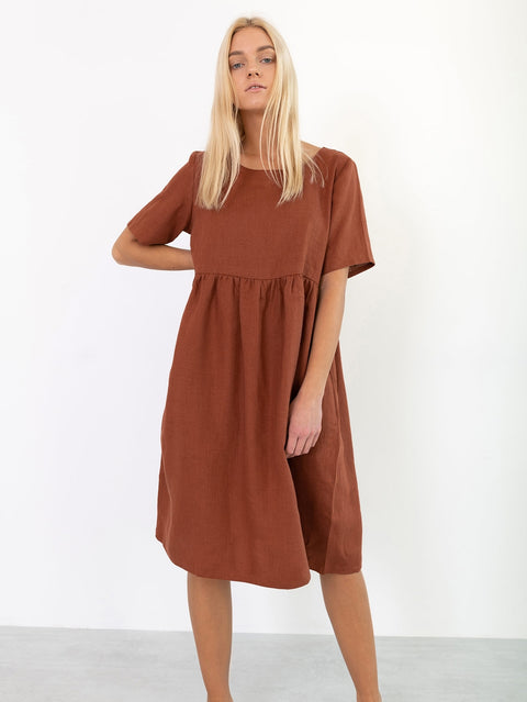 Linen Loose Dress
