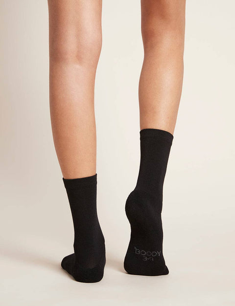 Organic Bamboo Everyday Crew Socks: Womens