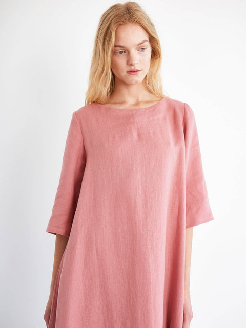 Linen Relaxed Fit Dress