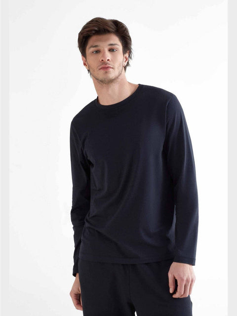 Organic Cotton & Modal Long Sleeve T-shirt: Mens