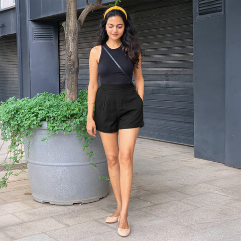 Cotton Elasticated Shorts