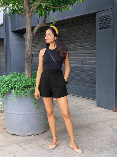 Cotton Elasticated Shorts