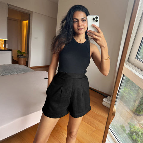 Cotton Elasticated Shorts