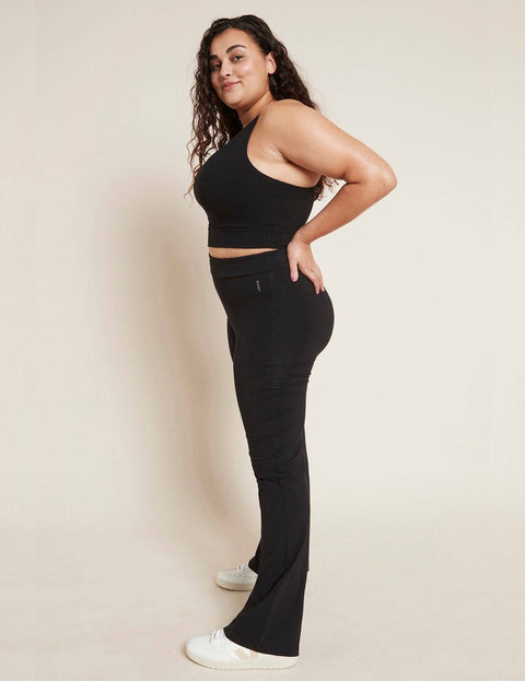 Organic Bamboo High Waist Flare Pant