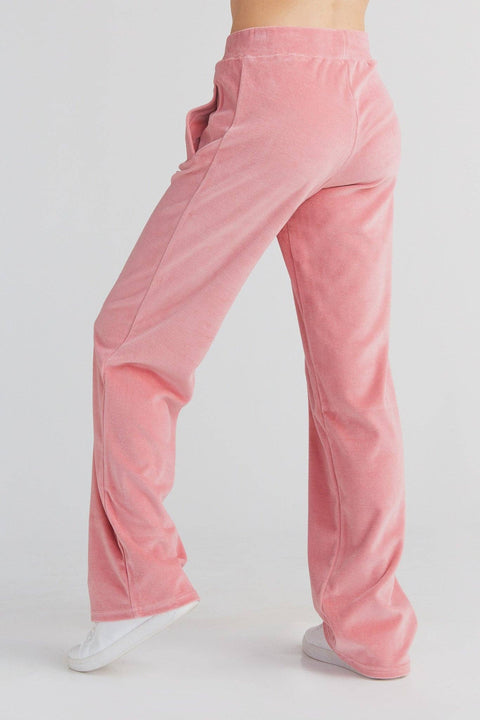 Organic Soft Fleece Straight Cut Sweatpants: Womens