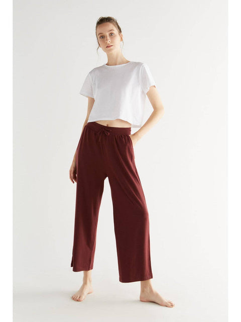 Tencel Wide Leg Trousers: Womens