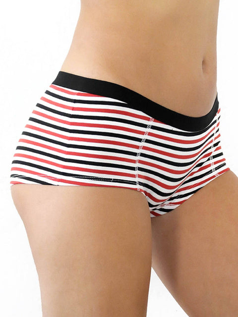 Organic Cotton Boyshorts with Elastic Waistband