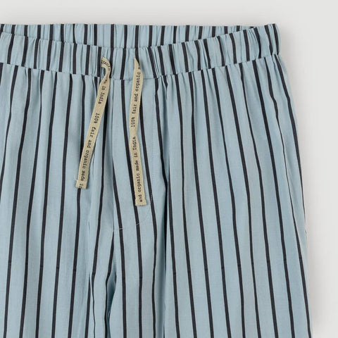 Fairtrade Organic Striped Pyjamas with Bag: Mens