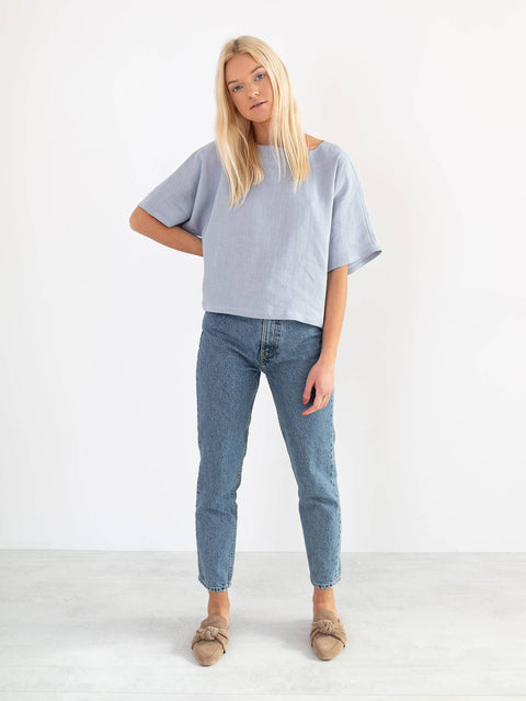 Linen Loose-fit T-shirt
