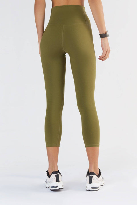 Organic 7/8 Stretch Leggings: Womens