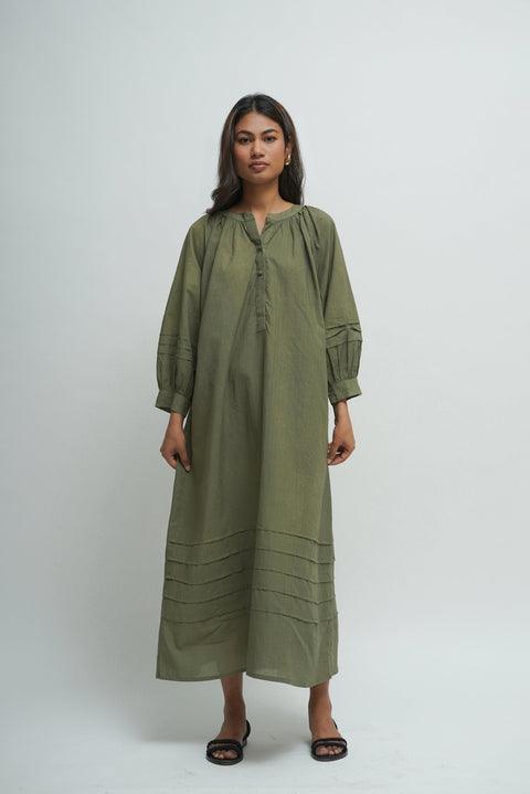Organic Cotton Oversized Midi Dress