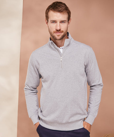 Regenerated Cotton & rPET 1/4 Zip Sweatshirt