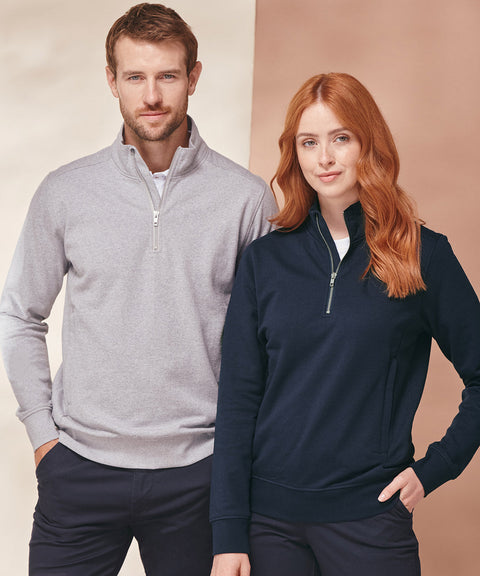 Regenerated Cotton & rPET 1/4 Zip Sweatshirt